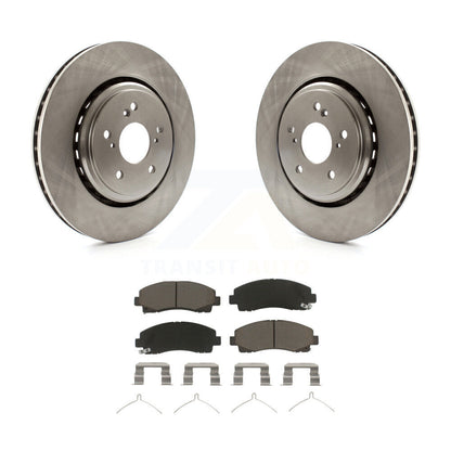 Disc Brake Rotors And Ceramic Pads Front Kit For 2015-2020 Acura TLX