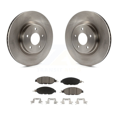 Brake Rotor And Ceramic Pad Front Kit For Nissan Murano Pathfinder INFINITI QX60