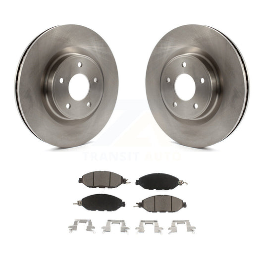 Brake Rotor And Ceramic Pad Front Kit For Nissan Murano Pathfinder INFINITI QX60