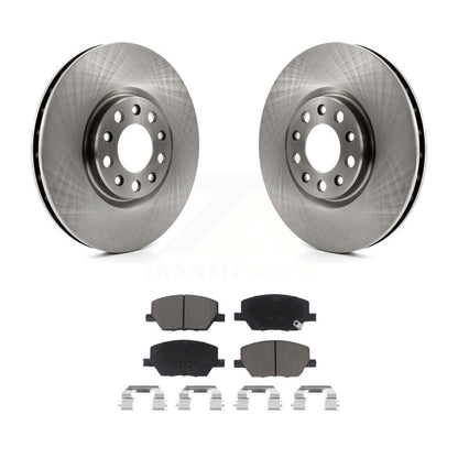 Disc Brake Rotors And Ceramic Pads Front Kit For Jeep Compass Renegade Fiat 500X