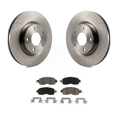 Disc Brake Rotors And Ceramic Pads Front Kit For Nissan Altima