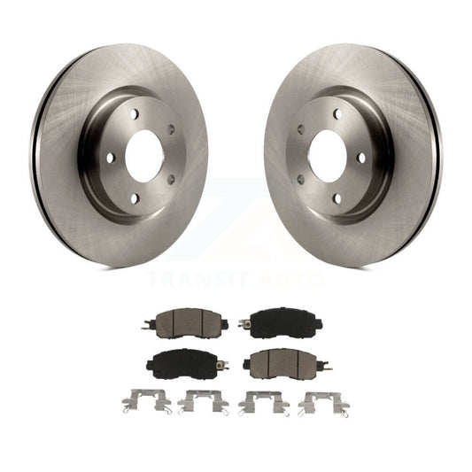 Disc Brake Rotors And Ceramic Pads Front Kit For Nissan Altima