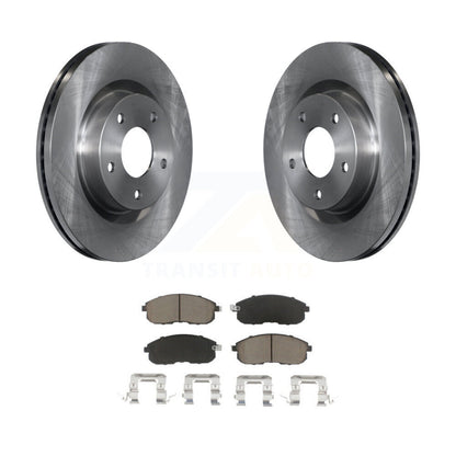 Disc Brake Rotors And Ceramic Pads Front Kit For Nissan Altima