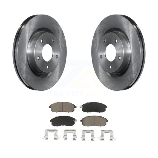 Disc Brake Rotors And Ceramic Pads Front Kit For Nissan Altima