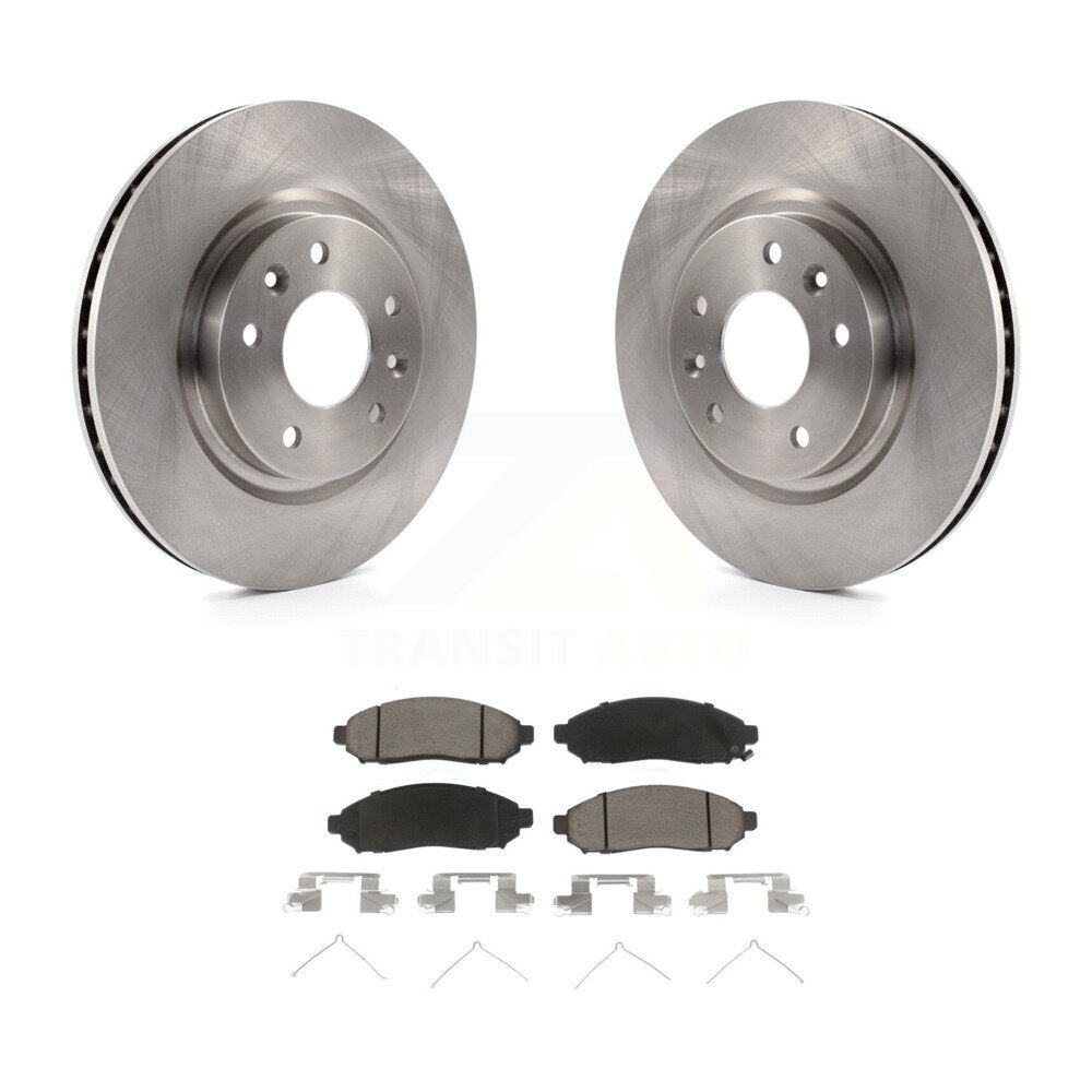 Brake Rotor Ceramic Pad Front Kit For Nissan LEAF Vehicles Manufactured In Japan