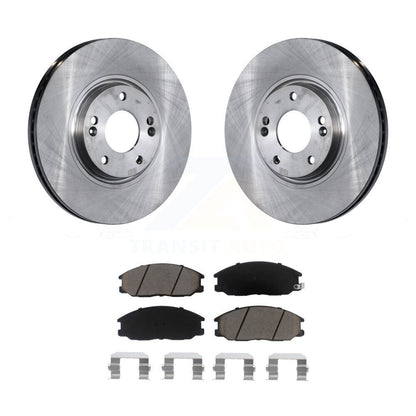Disc Brake Rotors And Ceramic Pads Front Kit For Kia Amanti Hyundai XG350