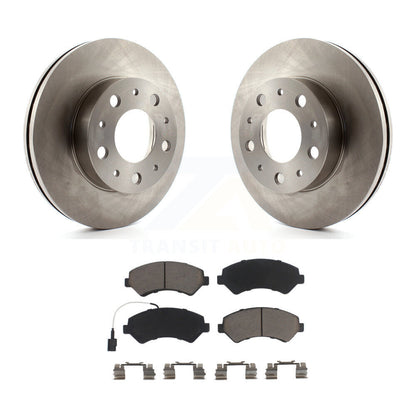Disc Brake Rotors And Ceramic Pads Front Kit For Ram ProMaster 2500 3500 1500