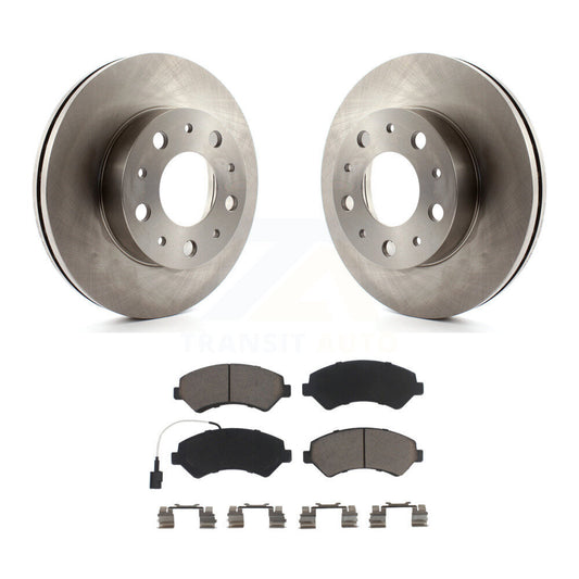 Disc Brake Rotors And Ceramic Pads Front Kit For Ram ProMaster 2500 3500 1500