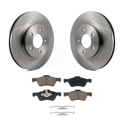 Brake Rotors Ceramic Pad Front Kit For Ford Escape Mazda Tribute Mercury Mariner