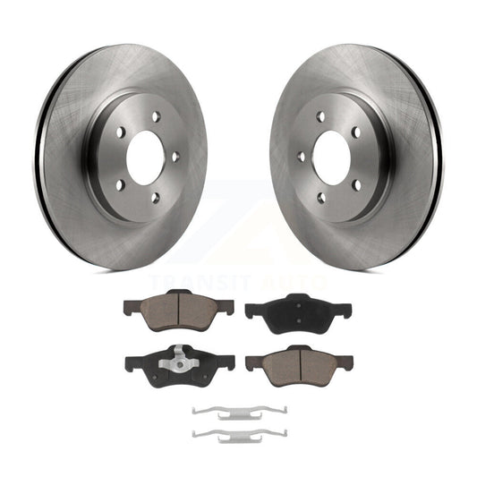 Brake Rotors Ceramic Pad Front Kit For Ford Escape Mazda Tribute Mercury Mariner