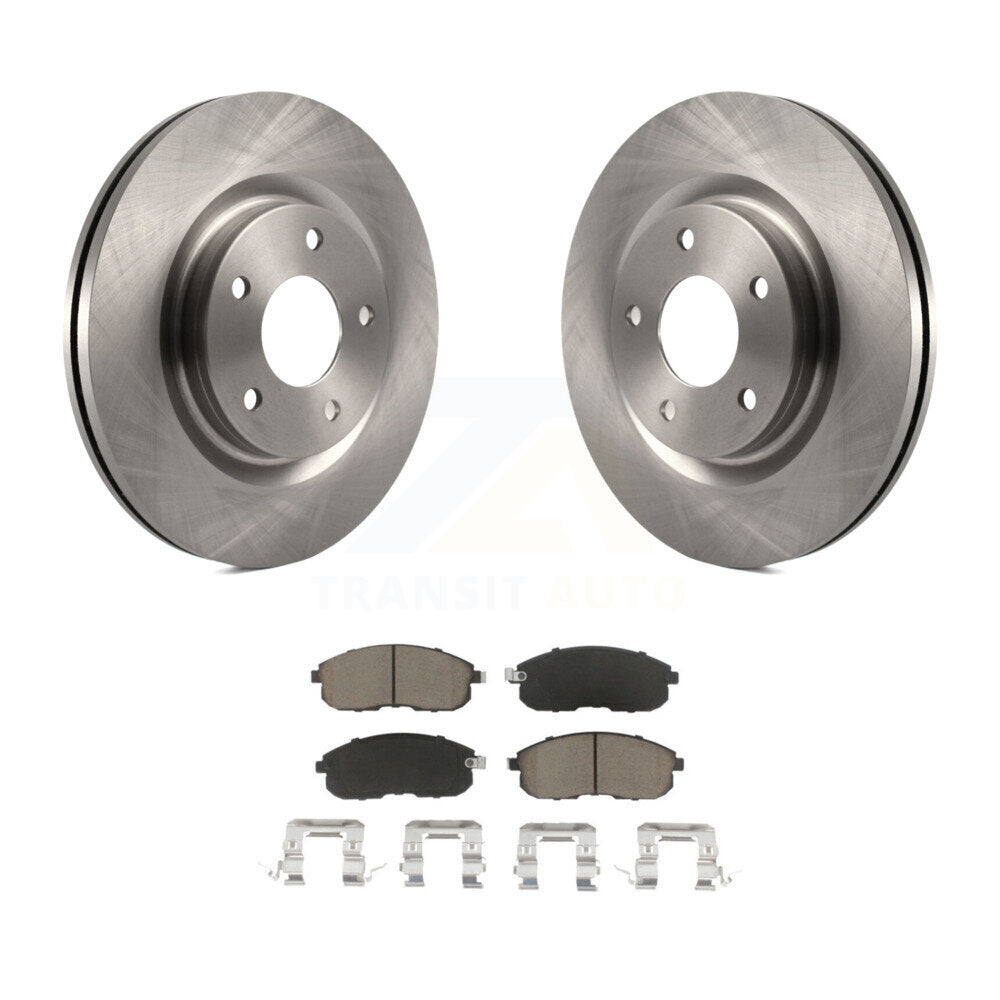 Disc Brake Rotors And Ceramic Pads Front Kit For Nissan Sentra Juke