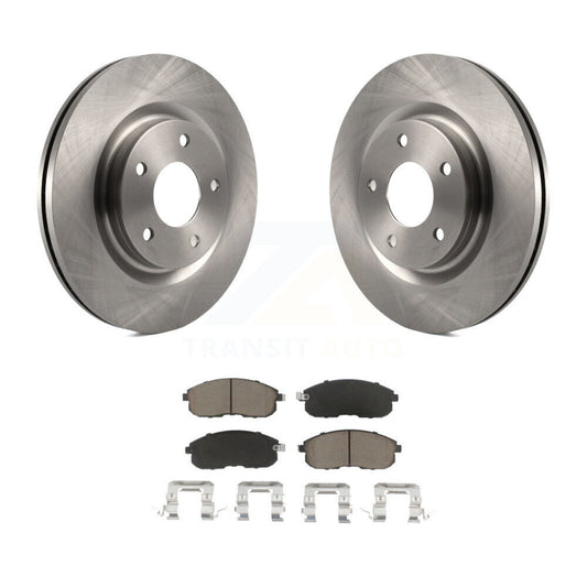 Disc Brake Rotors And Ceramic Pads Front Kit For Nissan Sentra Juke