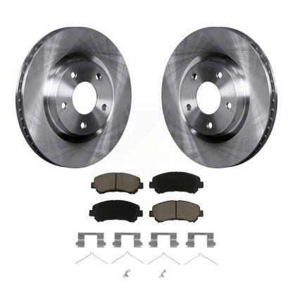 Disc Brake Rotors And Ceramic Pads Front Kit For Nissan Rogue Select