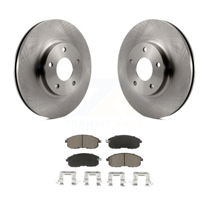 Disc Brake Rotor And Ceramic Pad Front Kit For Nissan Altima Maxima INFINITI I35