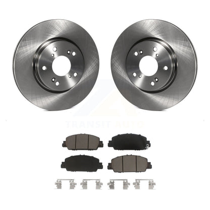Disc Brake Rotors And Ceramic Pads Front Kit For Honda HR-V Accord