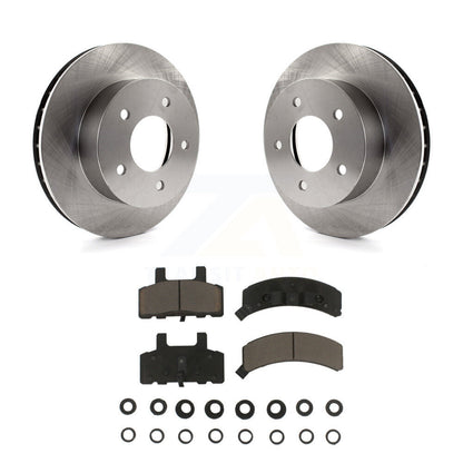 Brake Rotor & Ceramic Pad Front Kit For 1990-2002 Chevrolet Astro GMC Safari AWD