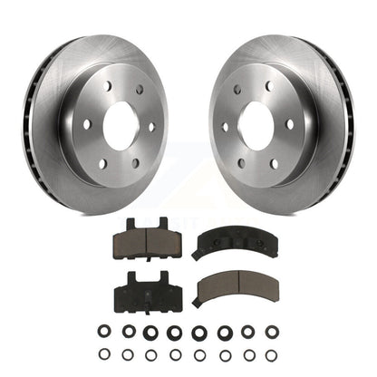 Disc Brake Rotor Ceramic Pad Front Kit For K1500 Chevrolet GMC K2500 Tahoe Yukon