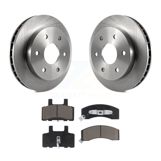 Brake Rotor & Ceramic Pad Front Kit For Chevrolet Tahoe GMC Yukon K2500 Suburban