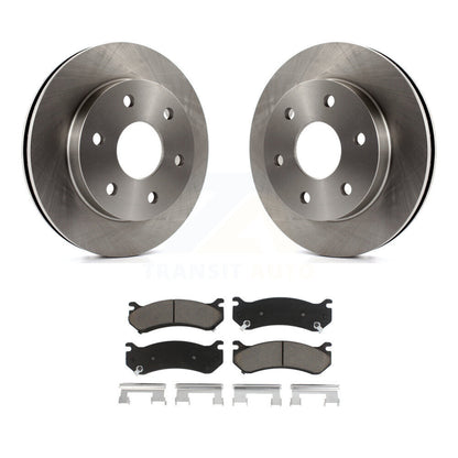Brake Rotors Ceramic Pad Front Kit For Chevrolet GMC Silverado 1500 Sierra Yukon