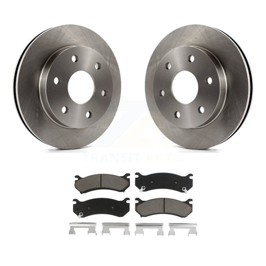 Brake Rotors Ceramic Pad Front Kit For Chevrolet GMC Silverado 1500 Sierra Yukon