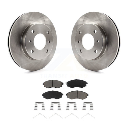 Disc Brake Rotors And Ceramic Pads Front Kit For INFINITI G20