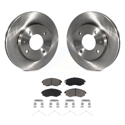 Brake Rotor Ceramic Pad Front Kit For Hyundai Elantra Sonata Kia Optima Magentis