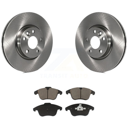 Brake Rotor Ceramic Pad Front Kit For Volvo Land Rover Range Evoque XC70 S60 V60