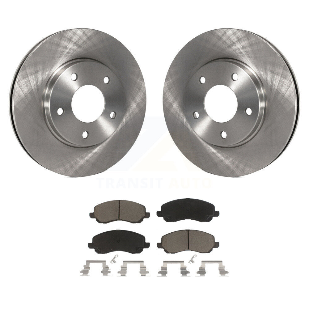 Brake Rotor Ceramic Pad Front Kit For Chrysler Sebring Mitsubishi Lancer Eclipse