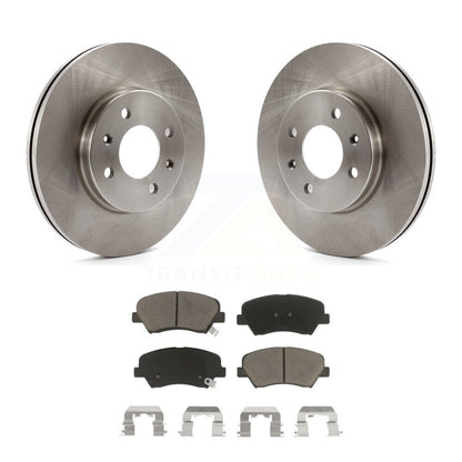 Disc Brake Rotors And Ceramic Pads Front Kit For Hyundai Accent Kia Rio