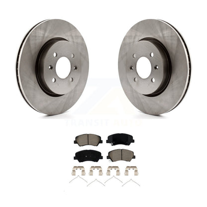 Disc Brake Rotors And Ceramic Pads Front Kit For Kia Rio Hyundai Accent