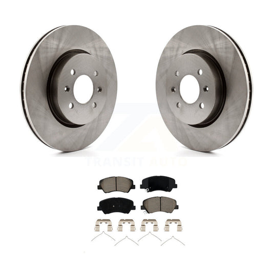 Disc Brake Rotors And Ceramic Pads Front Kit For Kia Rio Hyundai Accent