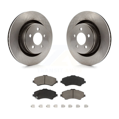 Disc Brake Rotors And Ceramic Pads Front Kit For Jeep Liberty Dodge Nitro