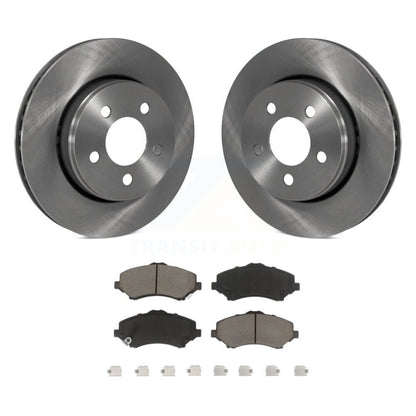 Disc Brake Rotors And Ceramic Pads Front Kit For Jeep Liberty Dodge Nitro