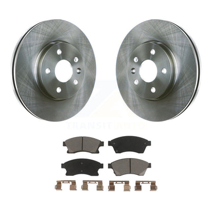 Disc Brake Rotors And Ceramic Pads Front Kit For Chevrolet Cruze Sonic Limited