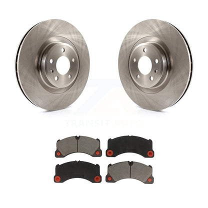 Disc Brake Rotors And Ceramic Pads Front Kit For 2017 Porsche Macan Base