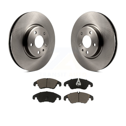 Brake Rotor And Ceramic Pad Front Kit For Audi A4 Quattro Q5 A5 allroad A7 S5 A6