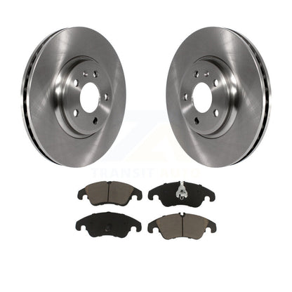 Disc Brake Rotors And Ceramic Pads Front Kit For Audi A4 Quattro Q5 A5 allroad