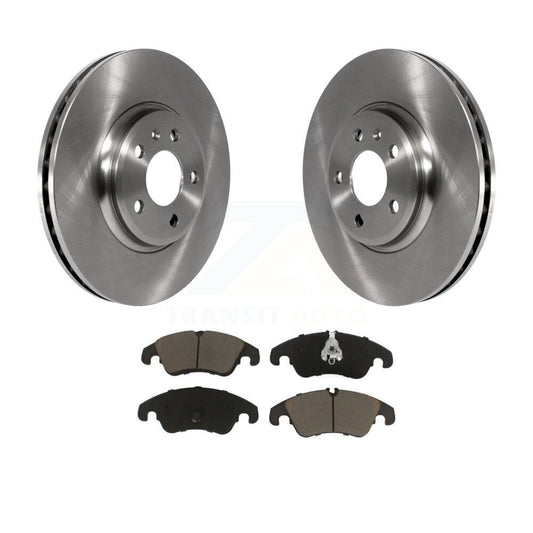 Disc Brake Rotors And Ceramic Pads Front Kit For Audi A4 Quattro Q5 A5 allroad