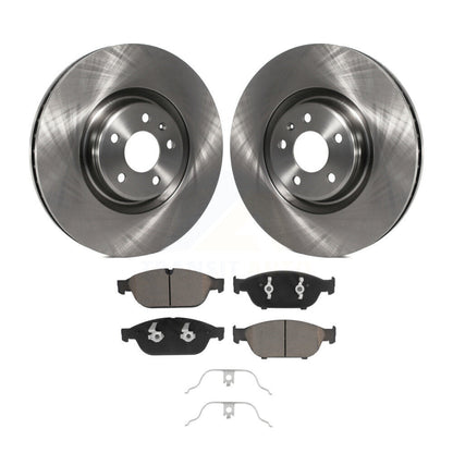 Disc Brake Rotors And Ceramic Pads Front Kit For Audi A6 Quattro A7 A8