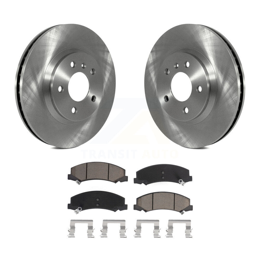 Brake Rotor Ceramic Pad Front Kit For Chevrolet Impala Buick Lucerne Monte Carlo