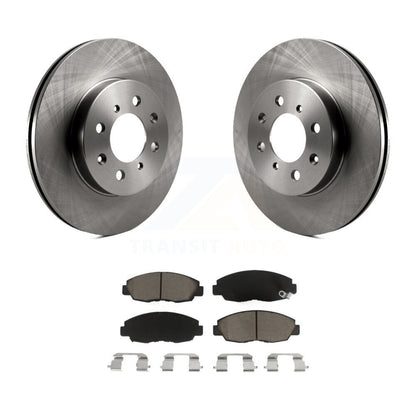 Disc Brake Rotors And Ceramic Pads Front Kit For Honda Civic Acura EL Insight
