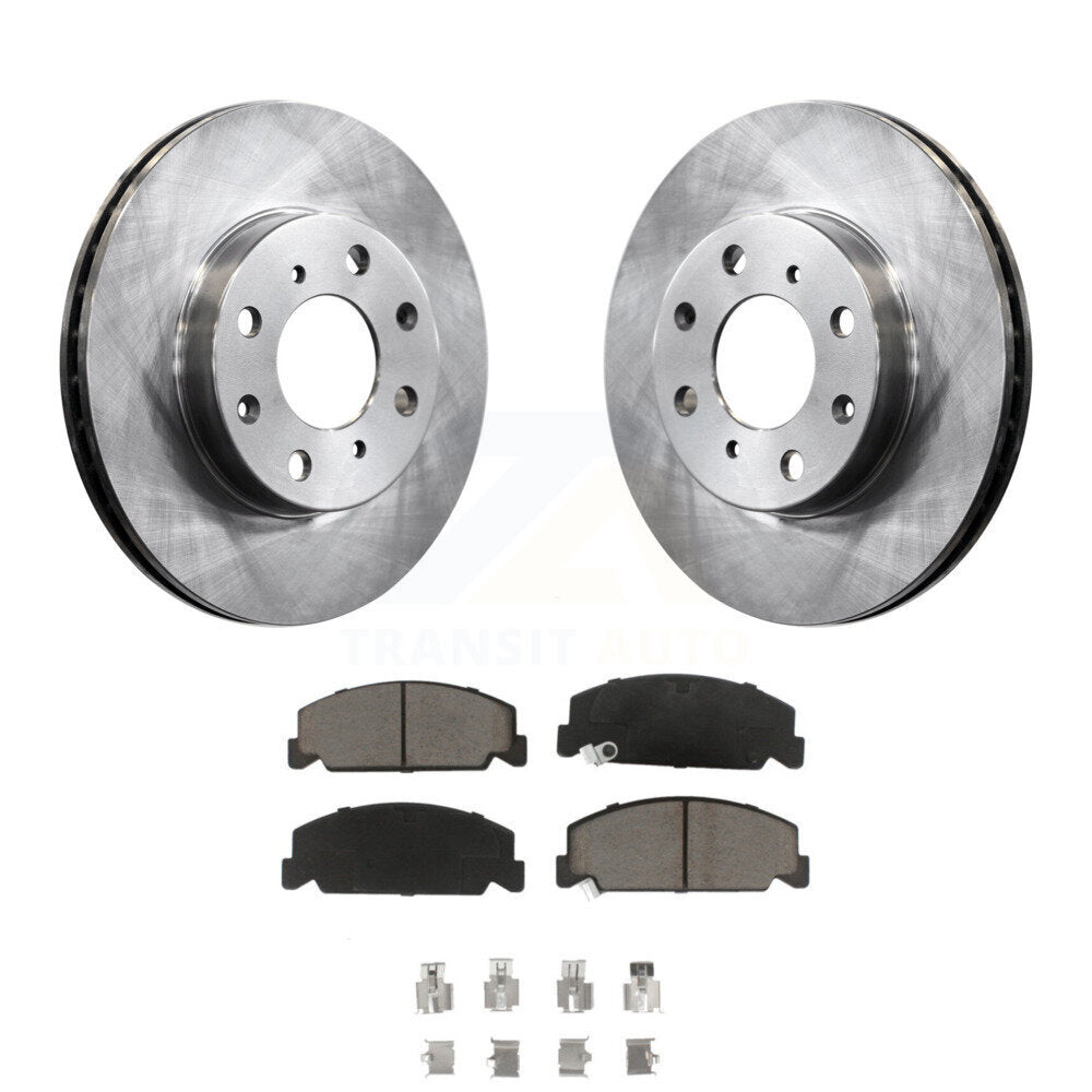 Disc Brake Rotors And Ceramic Pads Front Kit For Honda Civic del Sol CRX