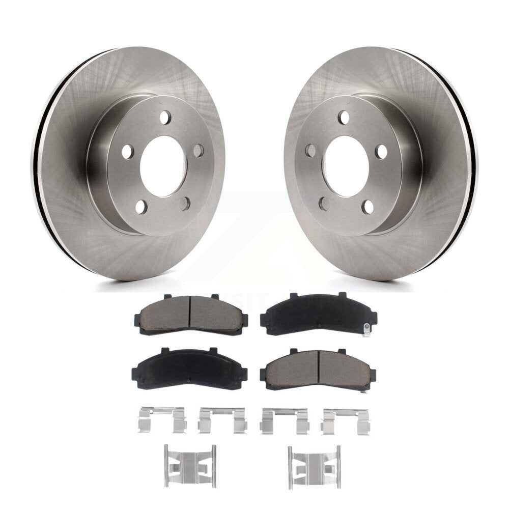 Brake Rotor And Ceramic Pad Front Kit For Ford Ranger Explorer Mazda B4000 B3000