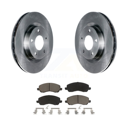 Brake Rotors Ceramic Pad Front Kit For Mitsubishi Jeep RVR Outlander Patriot 200