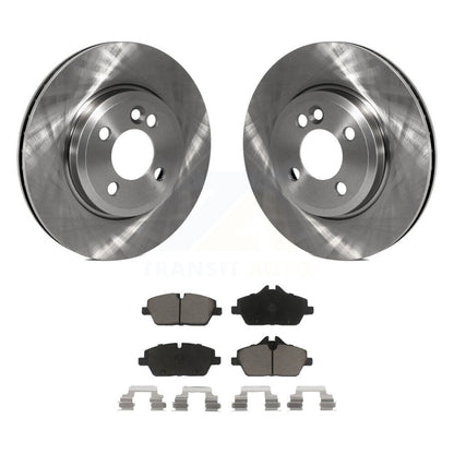 Disc Brake Rotors And Ceramic Pads Front Kit For Mini Cooper