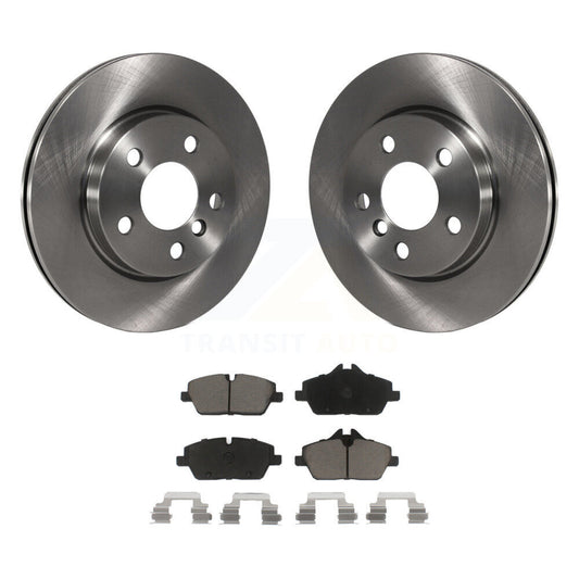 Disc Brake Rotors And Ceramic Pads Front Kit For Mini Cooper