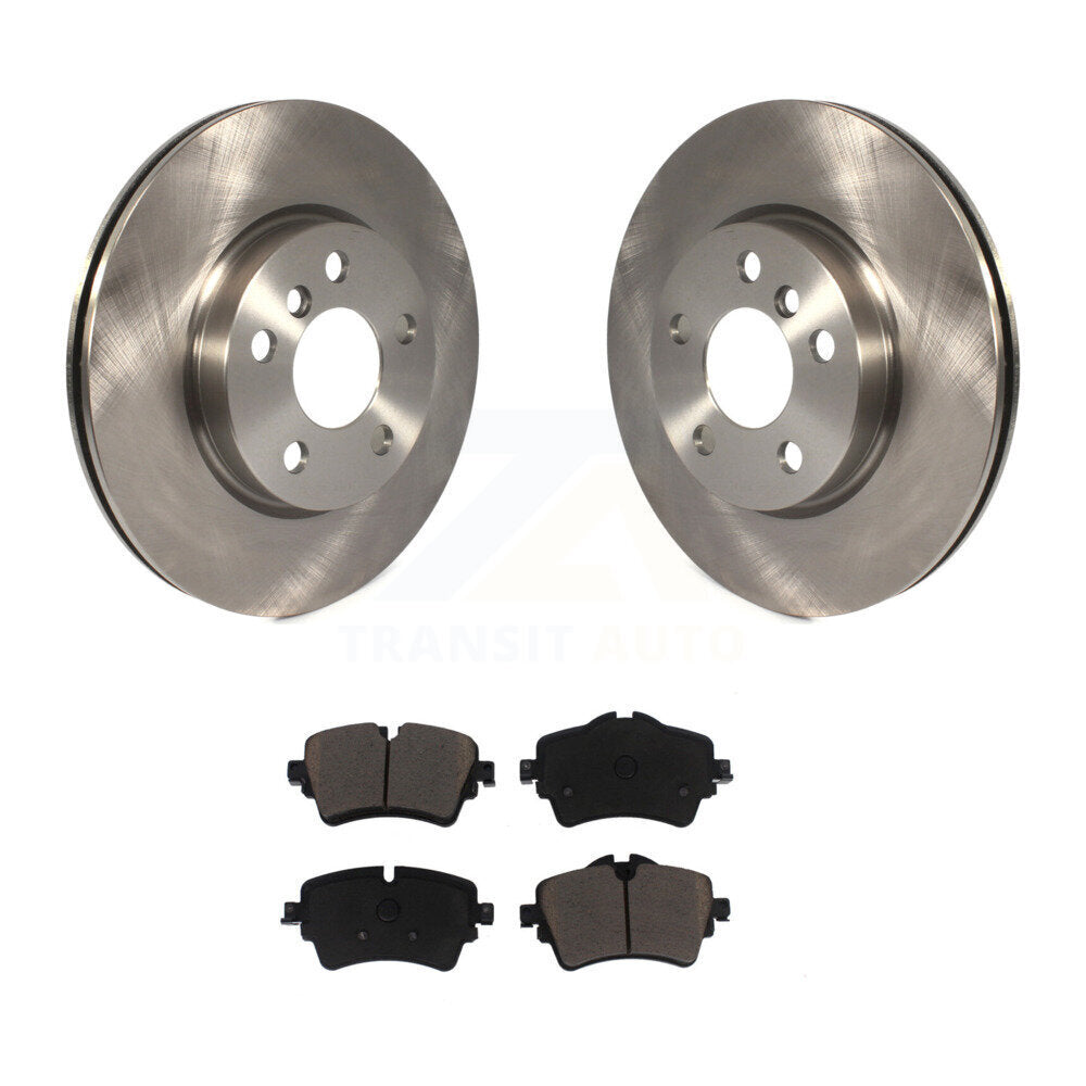 Disc Brake Rotors And Ceramic Pads Front Kit For Mini Cooper Clubman