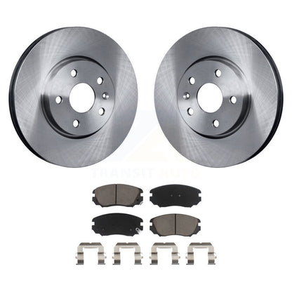 Brake Rotor Ceramic Pad Front Kit For Chevrolet Equinox GMC Terrain Buick Malibu
