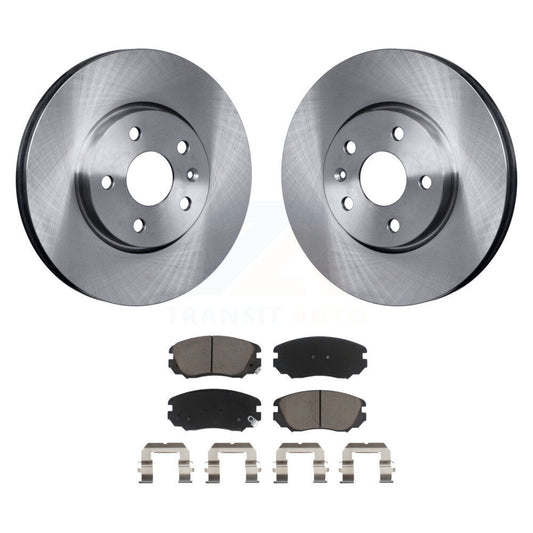 Brake Rotor Ceramic Pad Front Kit For Chevrolet Equinox GMC Terrain Buick Malibu
