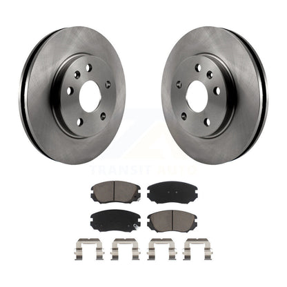 Disc Brake Rotor Ceramic Pad Front Kit For Chevrolet Malibu Buick Regal LaCrosse